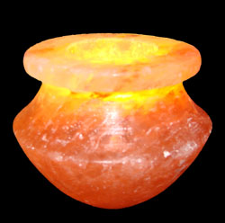 Crafted Pot shapes salt candle holder