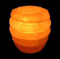 Rope shape salt candle holder